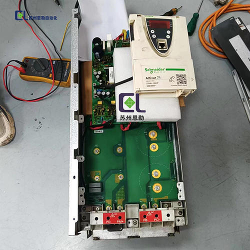 Schneider施耐德Altivar 71变频器烧坏故障维修—苏州車(chē)辆公司—苏州恩勒专业变频器维修检测 不限品牌故障